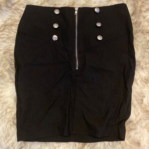 HAVE black mini skirt